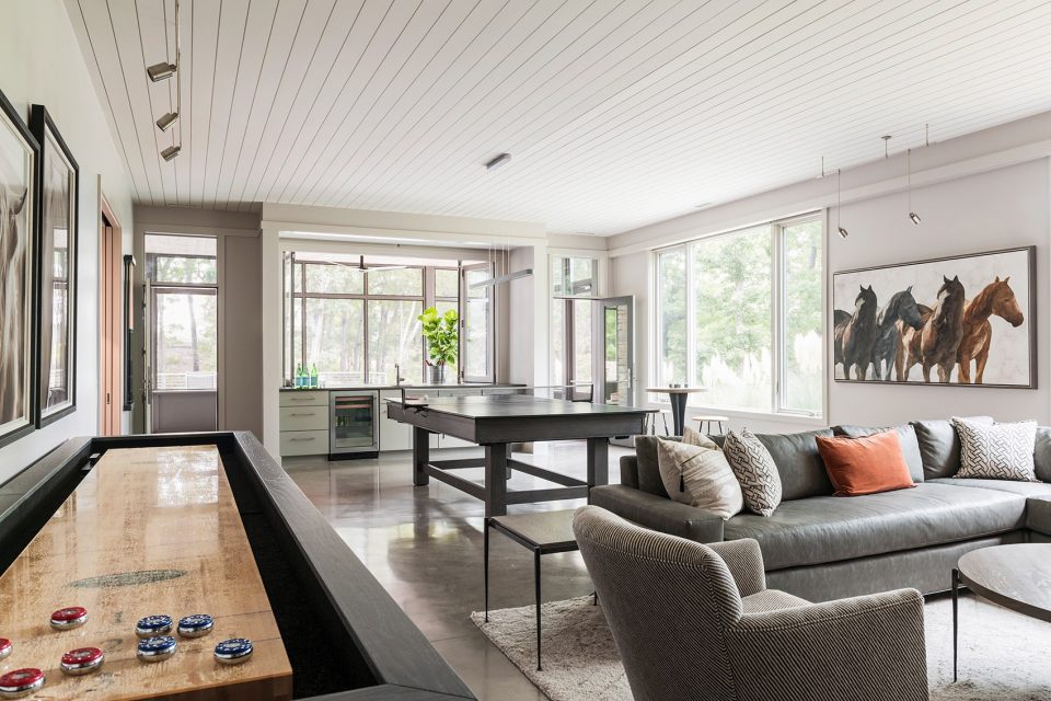 Mill Spring Modern Farmhouse by Samsel Architects