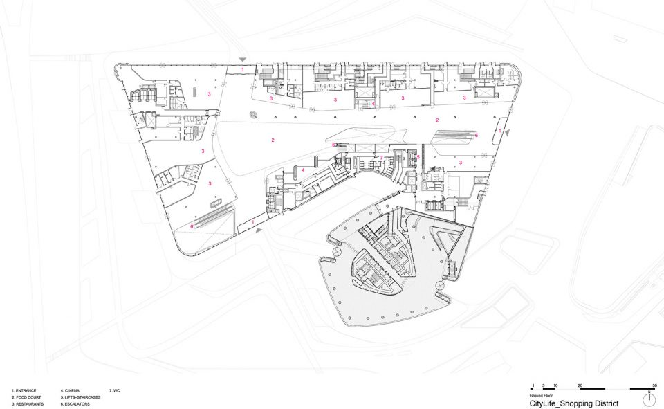 CityLife Shopping District by Zaha Hadid Architects