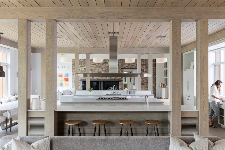 Mill Spring Modern Farmhouse by Samsel Architects