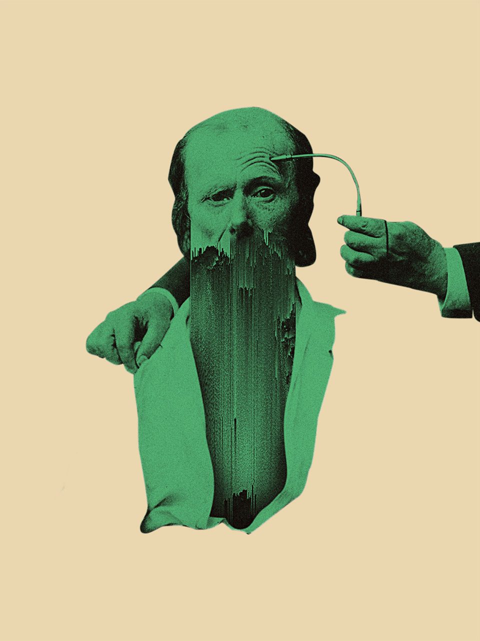 The Glitch Collage Art series by Giacomo Carmagnola
