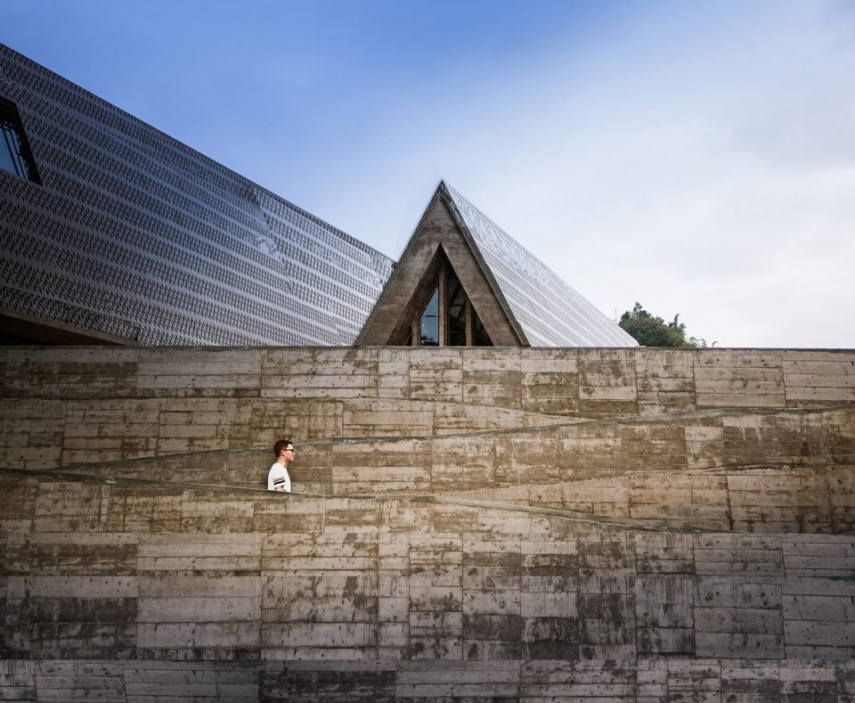 Shui Cultural Center China by West Line Studio