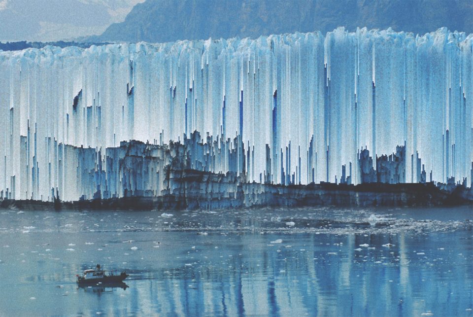 The Glitch Collage Art series by Giacomo Carmagnola