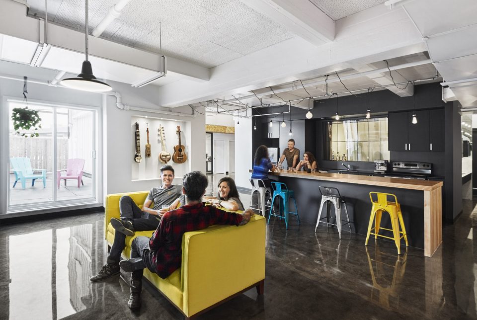 A New Sound Studio for La Hacienda Creative by Newsam Construction MXMA Architecture Design