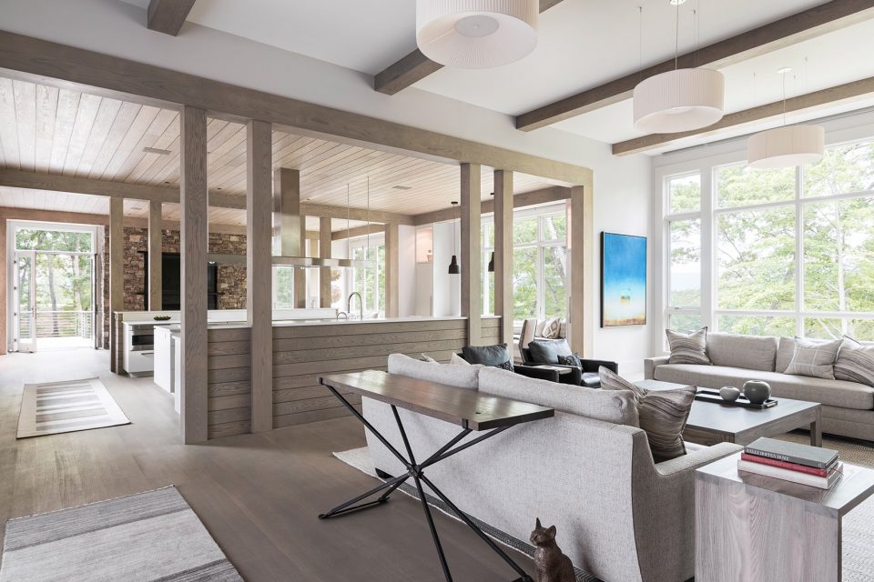 Mill Spring Modern Farmhouse by Samsel Architects