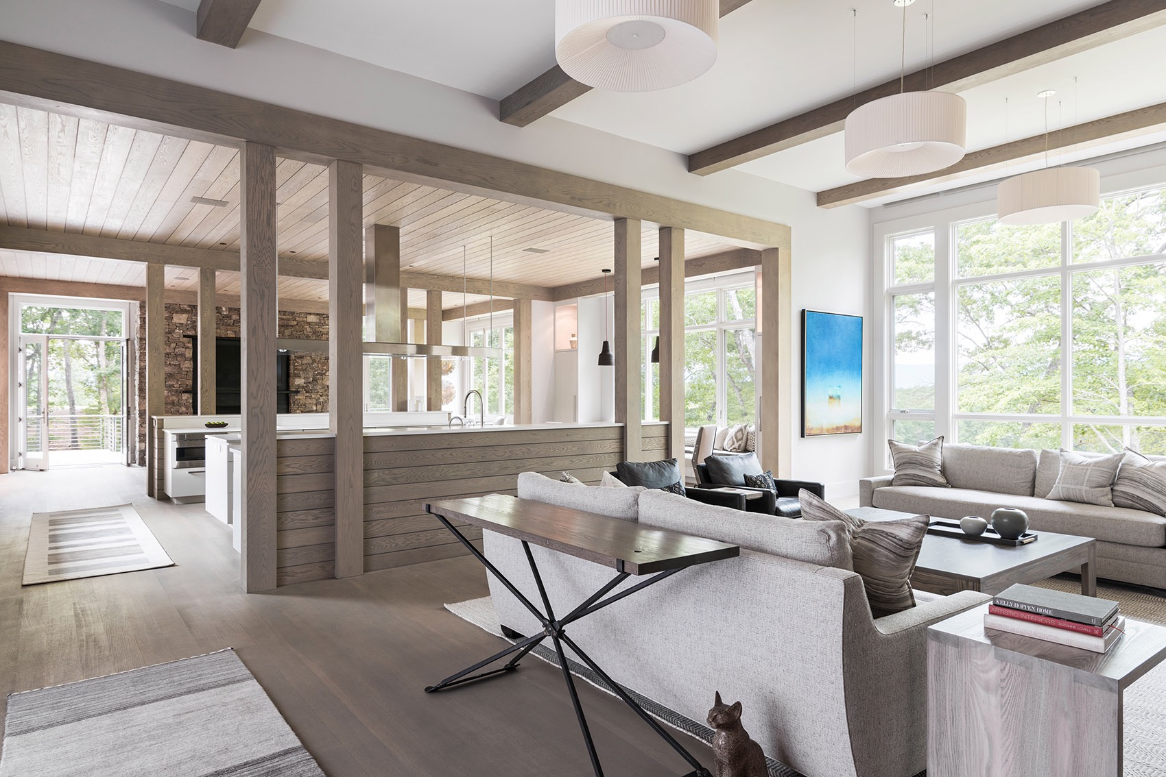 Mill Spring Modern Farmhouse by Samsel Architects 谷德设计网