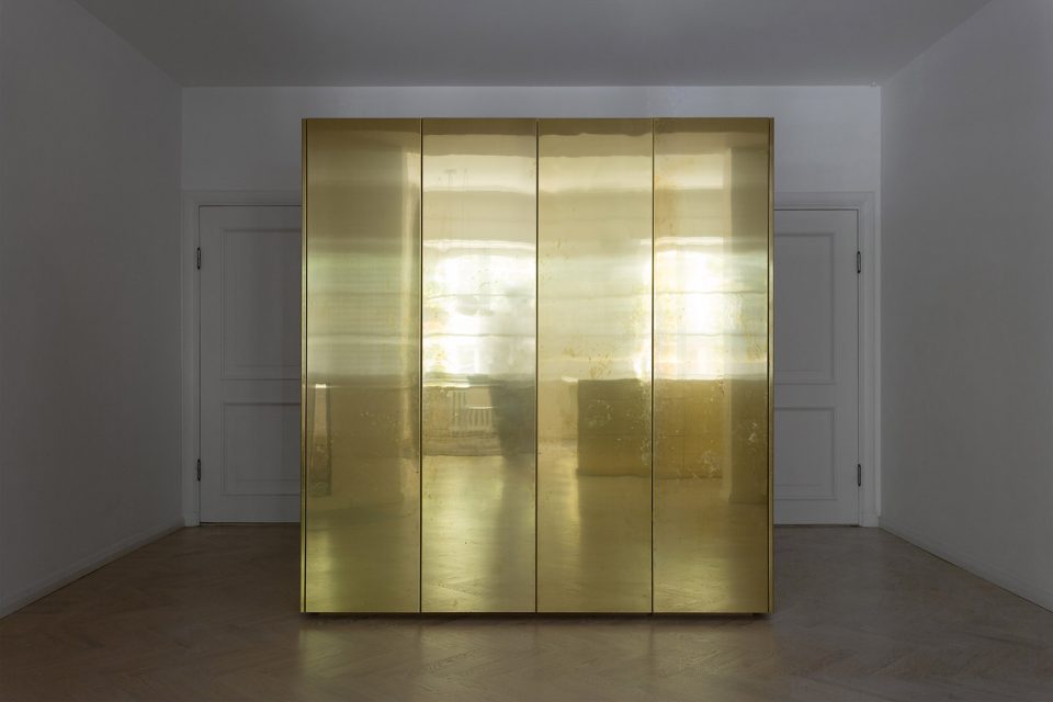 Gold Grey Apartment by Studio Richard Lindvall