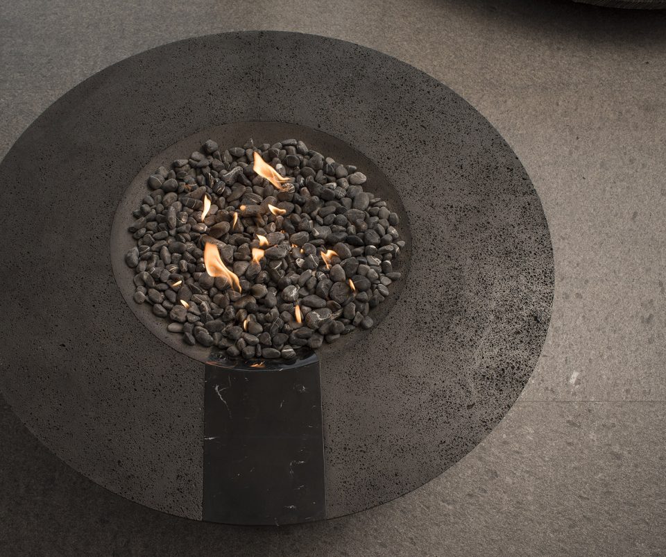 UMO fireplace by Alejandra Carmona and Caterina Moretti