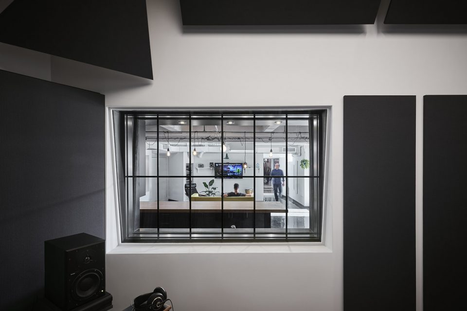A New Sound Studio for La Hacienda Creative by Newsam Construction MXMA Architecture Design