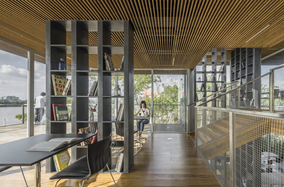Lattice Book House by Scenic Architecture Office