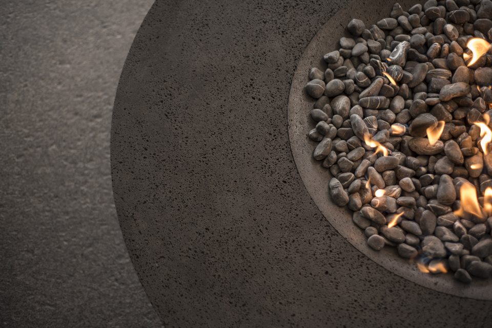 UMO fireplace by Alejandra Carmona and Caterina Moretti