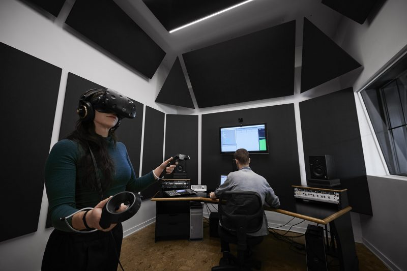 A New Sound Studio for La Hacienda Creative by Newsam Construction MXMA Architecture Design