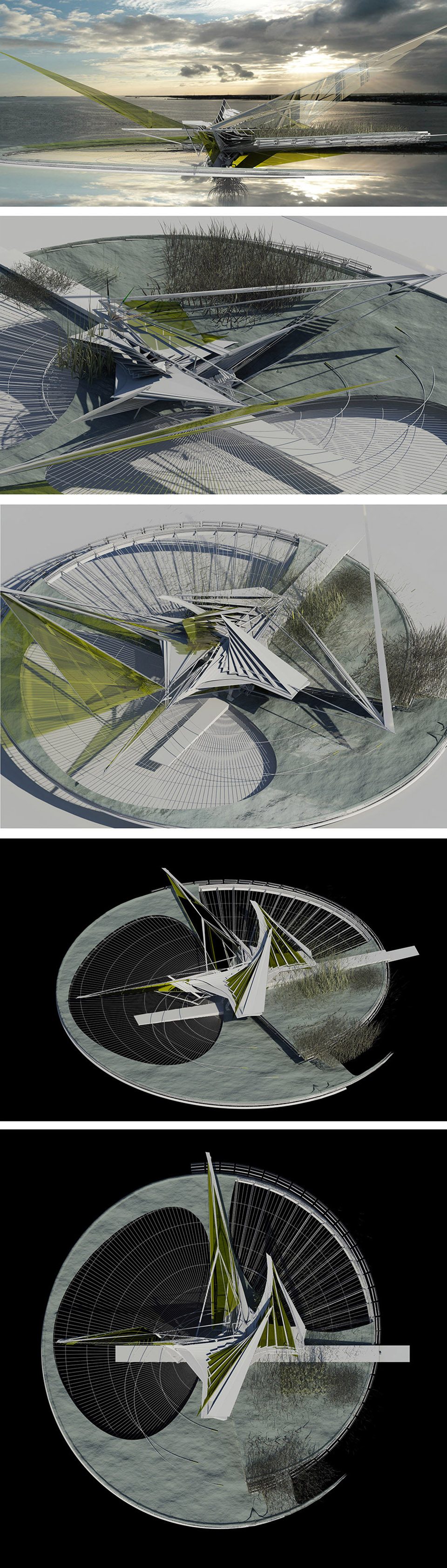 Self Excavation Hurricane House by Margot Krasojevic Architects 1