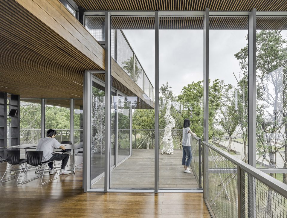 Lattice Book House by Scenic Architecture Office