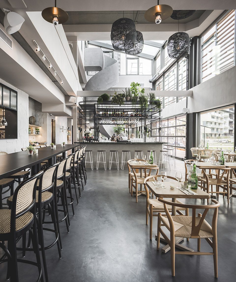 George Marina restaurant by Framework Studio