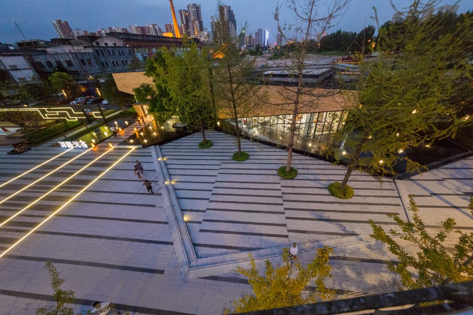 Vanke Urban Community Sales Gallery China by Zinialand Landscape Architects