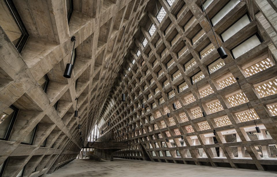 Shui Cultural Center China by West Line Studio