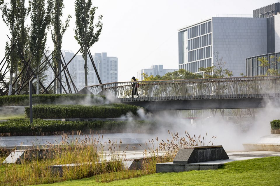 Core Green Space in Beijing Insurance Industrial Park