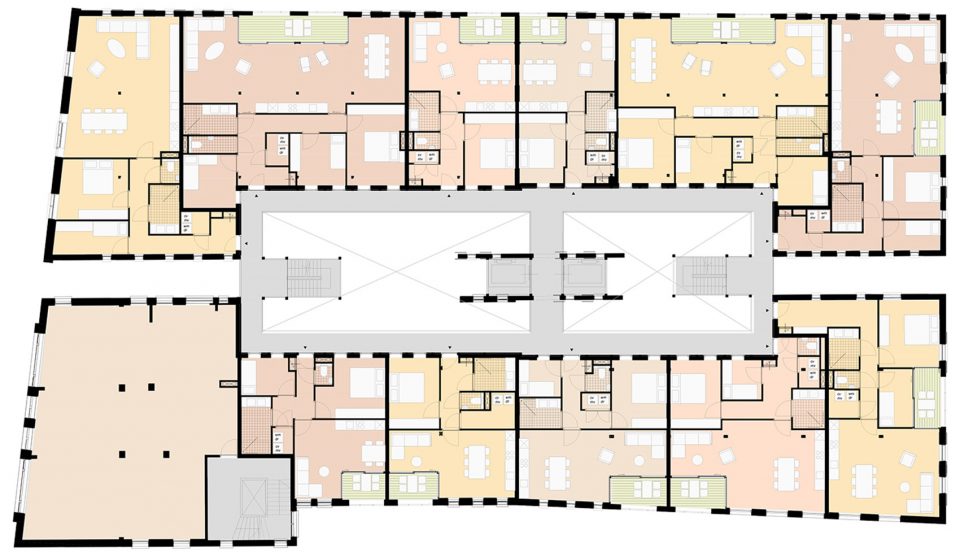 Gouda Cheese Warehouse – Loft apartments in a national monument by Mei architects and planners