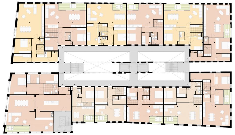 Gouda Cheese Warehouse – Loft apartments in a national monument by Mei architects and planners
