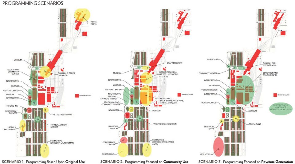 Positioning Pullman site