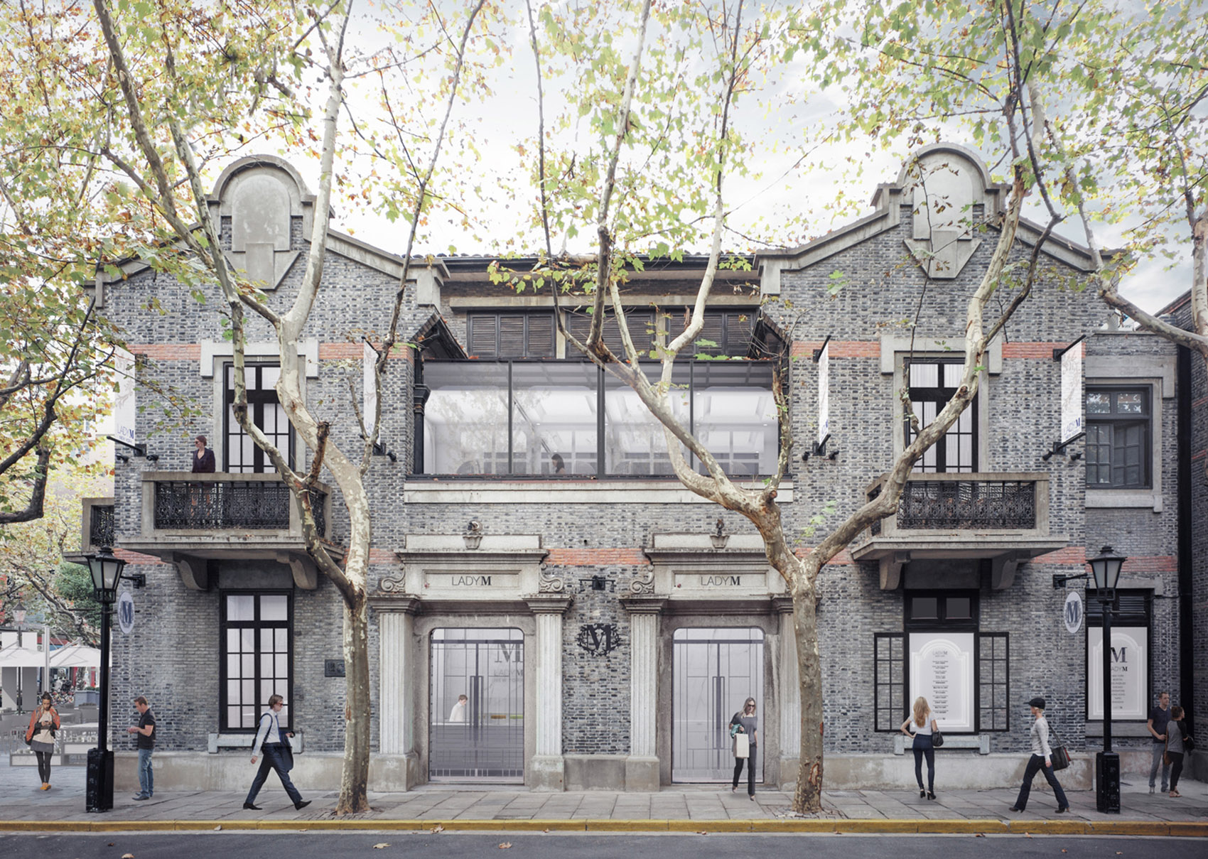 LADY M FLAGSHIP XINTIANDI SHANGHAI by SLT 谷德设计网