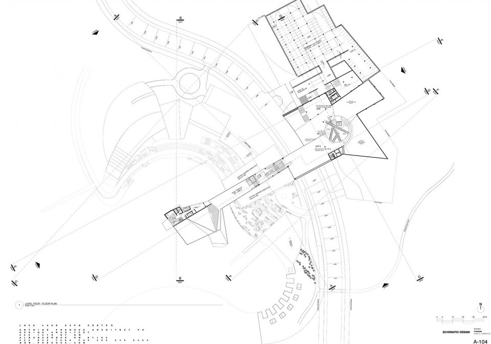 4F plan Luxelakes Art Expo Center-Antoine Predock 1