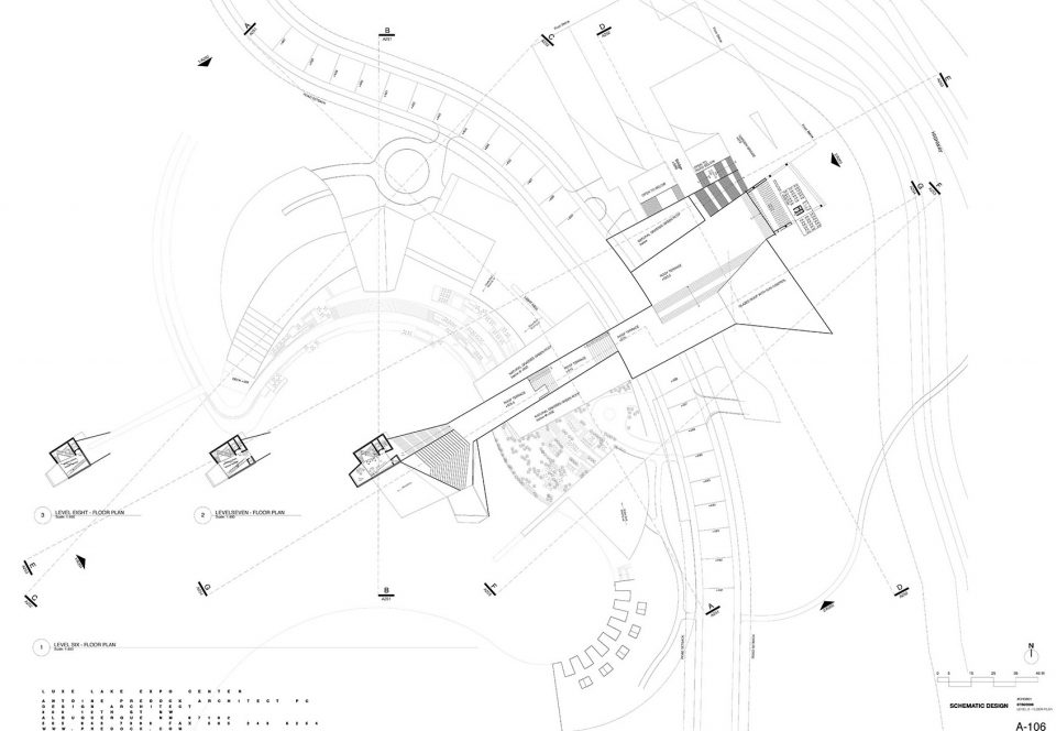 6F plan Luxelakes Art Expo Center-Antoine Predock 2