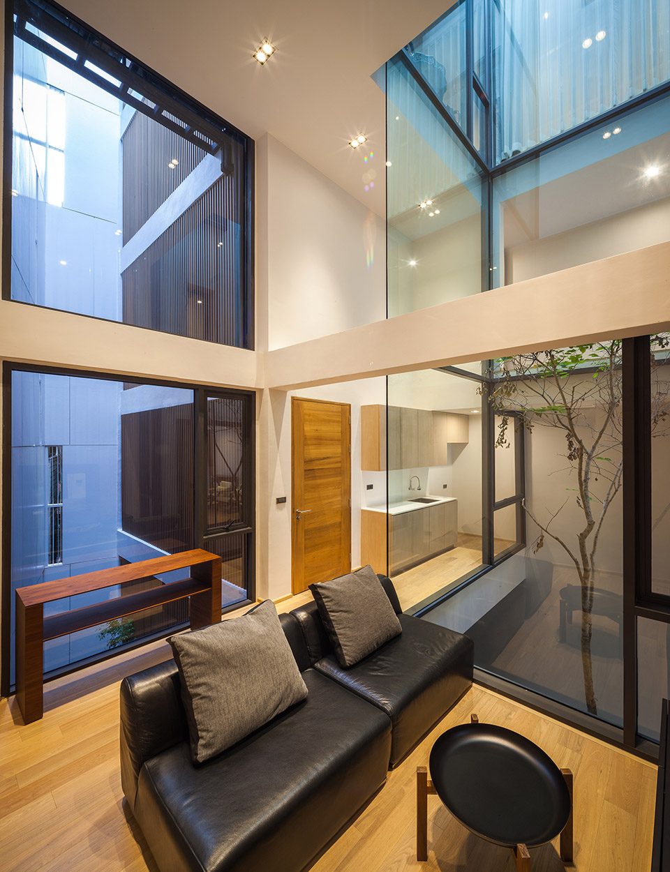 living space3 siri house idin archtects