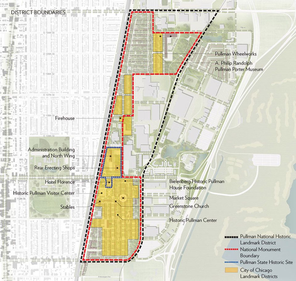Positioning Pullman site