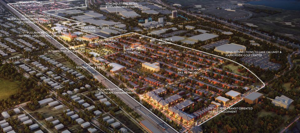 Positioning Pullman site