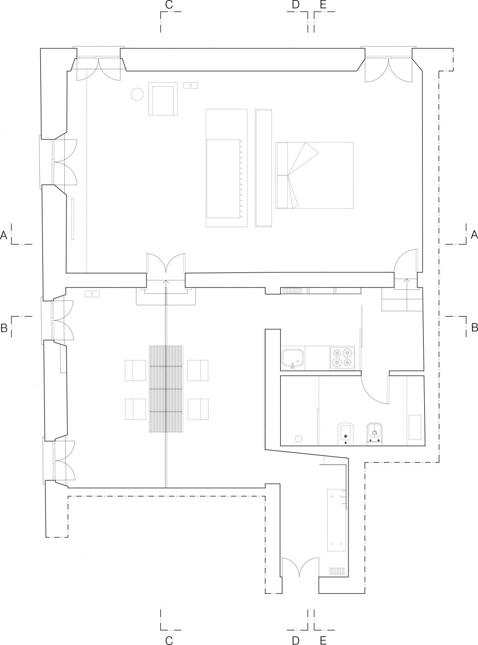 PLAN Brolettouno Apartment-Archiplanstudio