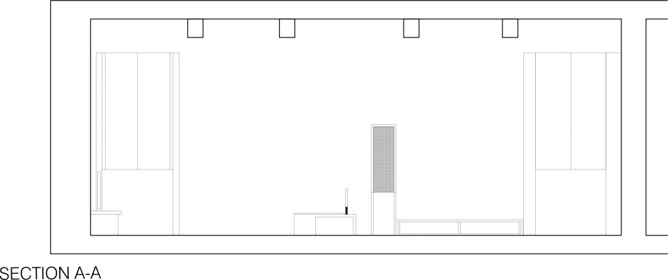 SECTION A Brolettouno Apartment-Archiplanstudio