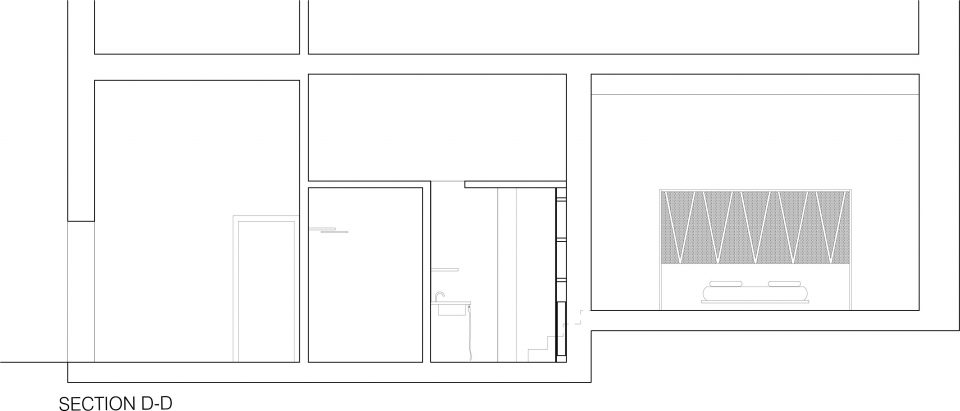 SECTION D Brolettouno Apartment-Archiplanstudio