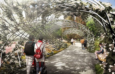 2017 ASLA 分析规划类荣誉奖：滨水植物园，美国 / Perkins+Will