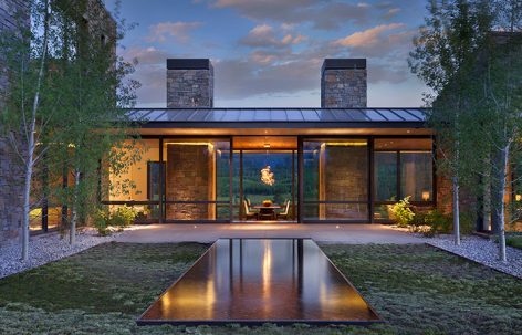 新月别墅，美国 / Carney Logan Burke Architects