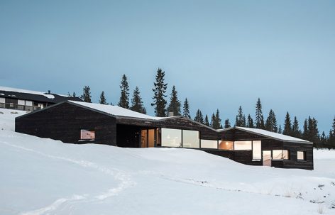 Sjusjøen木屋，挪威 / Aslak Haanshuus Arkitekter AS