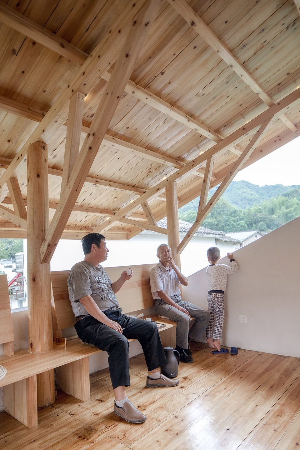 house qimen black tea house in taoyuan village shanli anhui province china by su architects