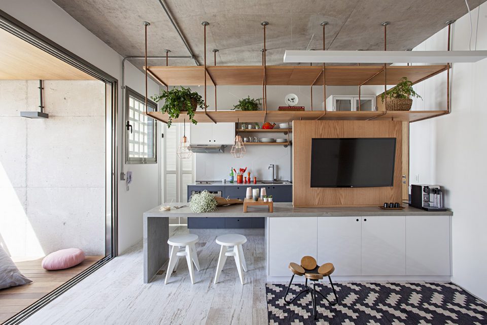 Apartamento das divisorias by Casa100 Arquitetura