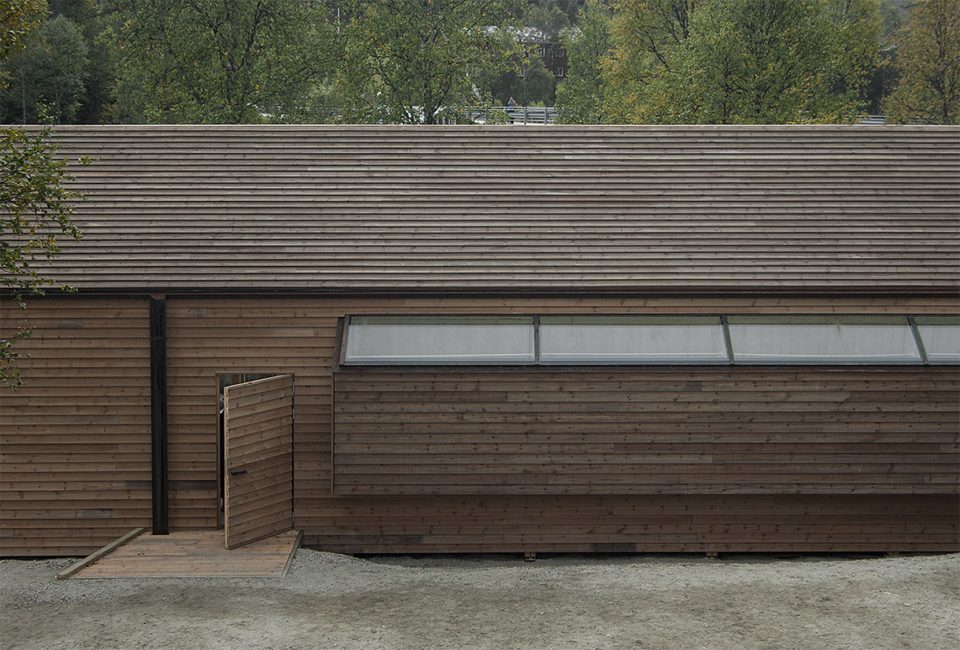 Atnbrufossen Vannbruksmuseum by LJB Arkitektur