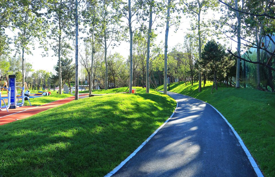 Beijing Daxing Longxi CIFI No.6 Courtyard Community Park China by DDON