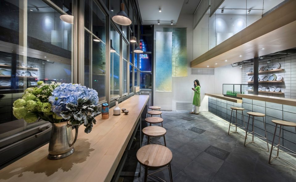 Qing Huan Noodle Soup Restaurant by Inkmason International Architectural Design Co. Ltd.