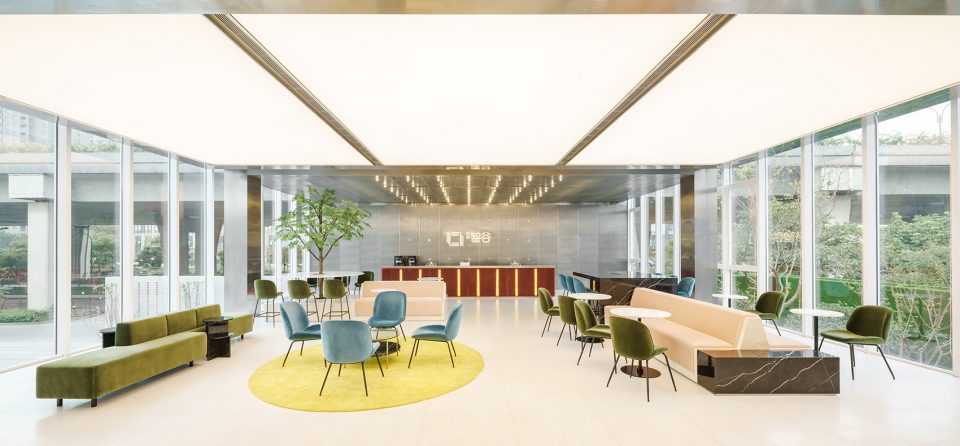 Vanke Tian Ma Sales Office by More Design Office