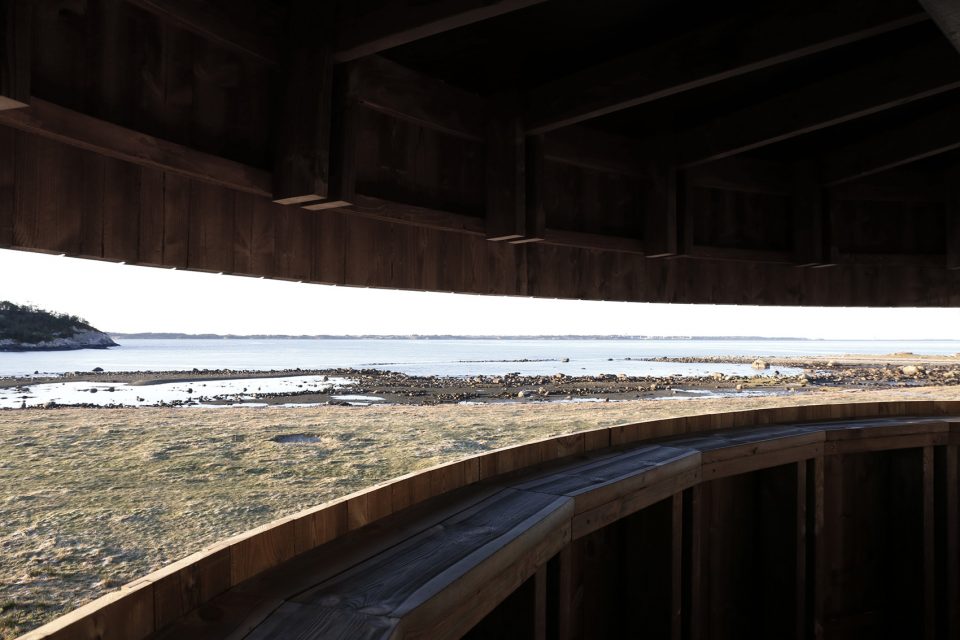 Herdla Birdwatching Tower by LJB Arkitektur