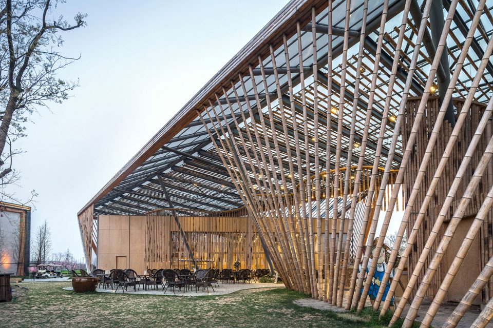 New Pastoralism’s Lecture Hall Yangshan Town Wuxi City China by SYN architects