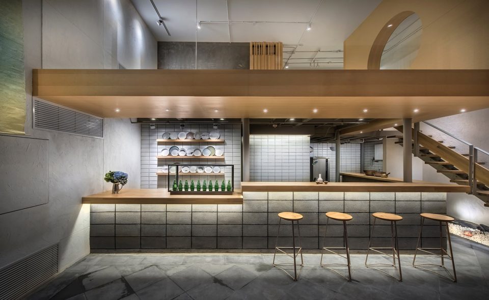 Qing Huan Noodle Soup Restaurant by Inkmason International Architectural Design Co. Ltd.