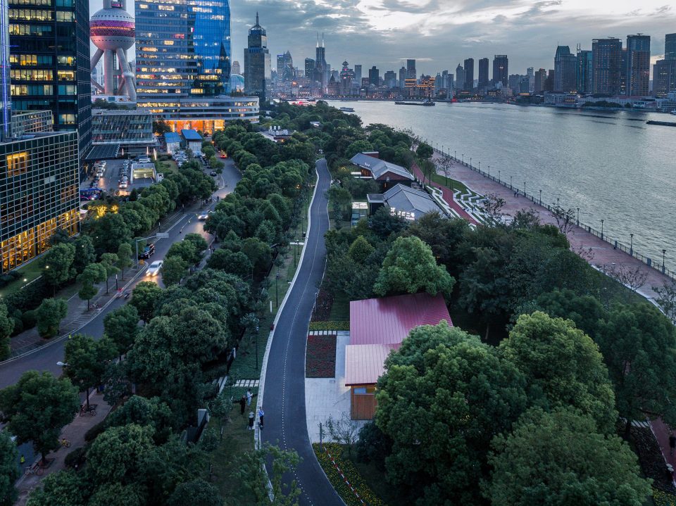 River View Service Station Lujiazui Pudong Shanghai by ZHOU Wei ZHANG Bin