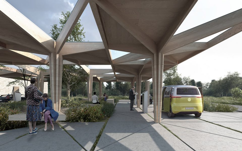 Ultra fast Charging Station by COBE