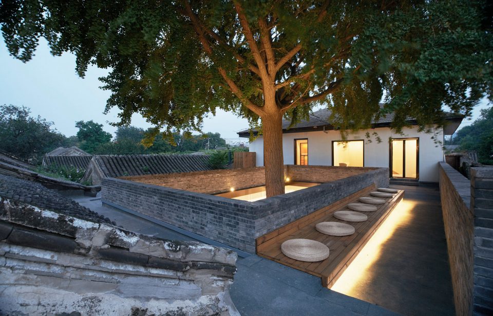 Xiezuo Hutong Capsule Hotel in Beijing by B.L.U.E. Architecture Studio