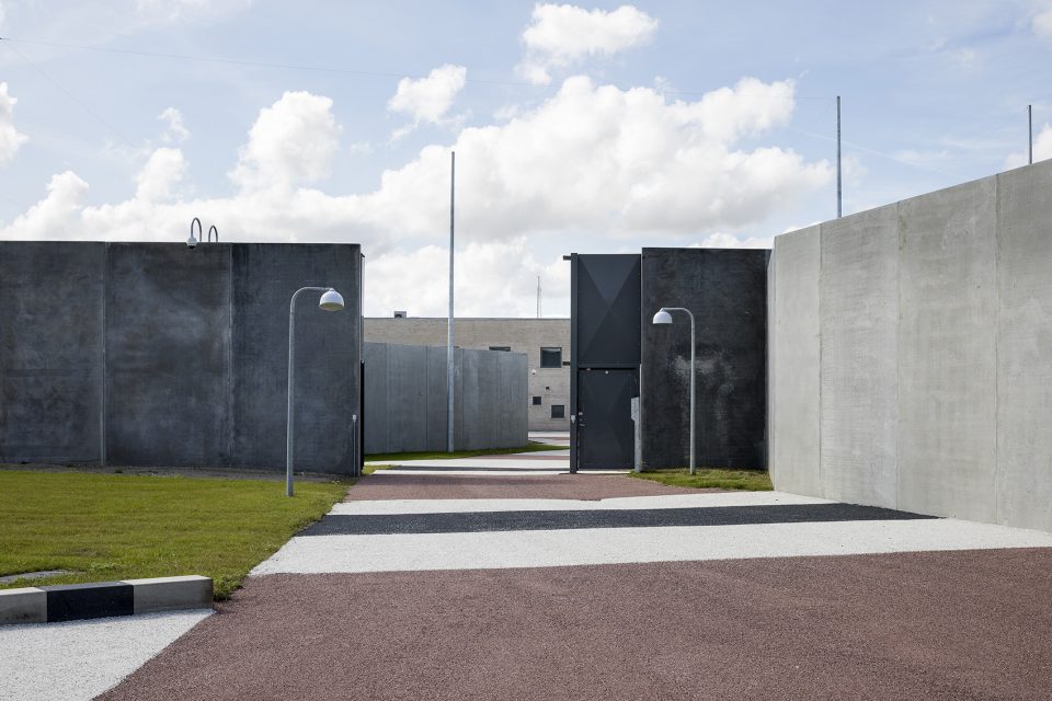 landscape design of storstrom state prison by marianne levinsen landskab