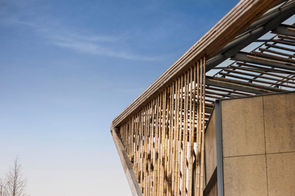 New Pastoralism’s Lecture Hall Yangshan Town Wuxi City China by SYN architects